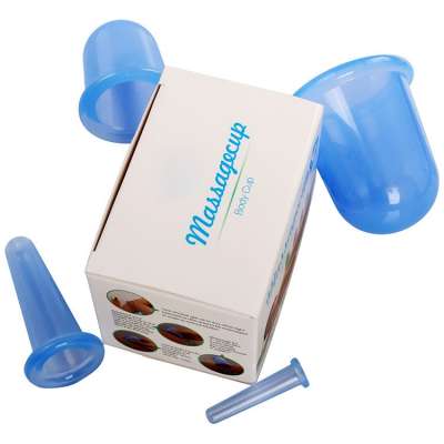 Cupping set 8 silicone massage chinese tools