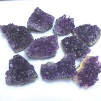 Healing stones geode amethyst crystals crystal cluster