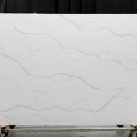 Manufacturer white star quartz stone veins grey rose